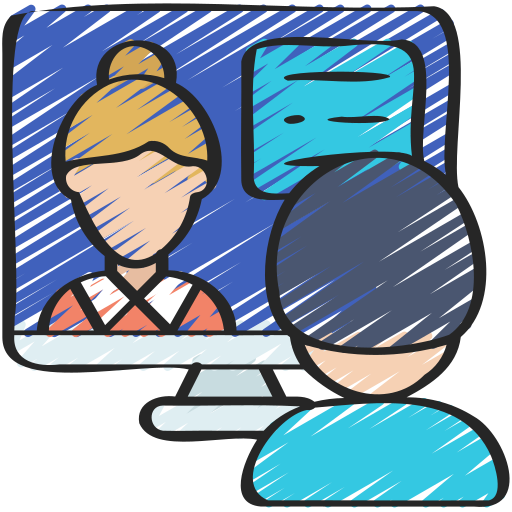 icon videokonferenz