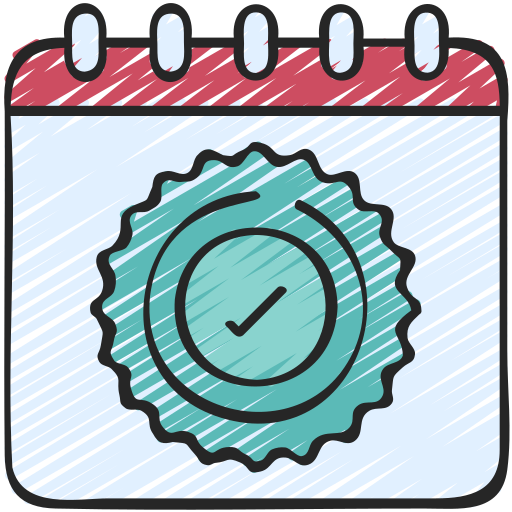 icon kalender check